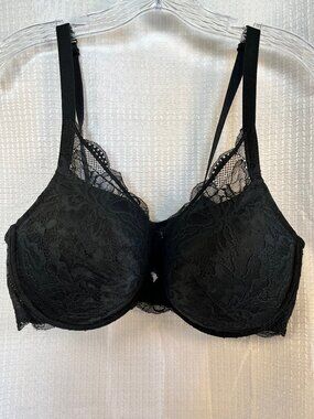 Auden The Sublime Push-Up Plunge Bra Black 42D
